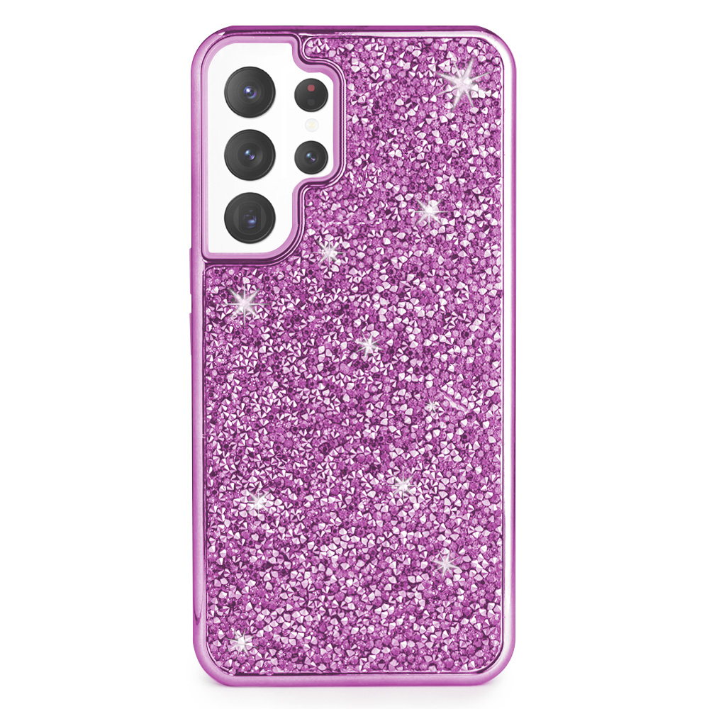 Color Diamond Case for Galaxy S22 Ultra - Purple