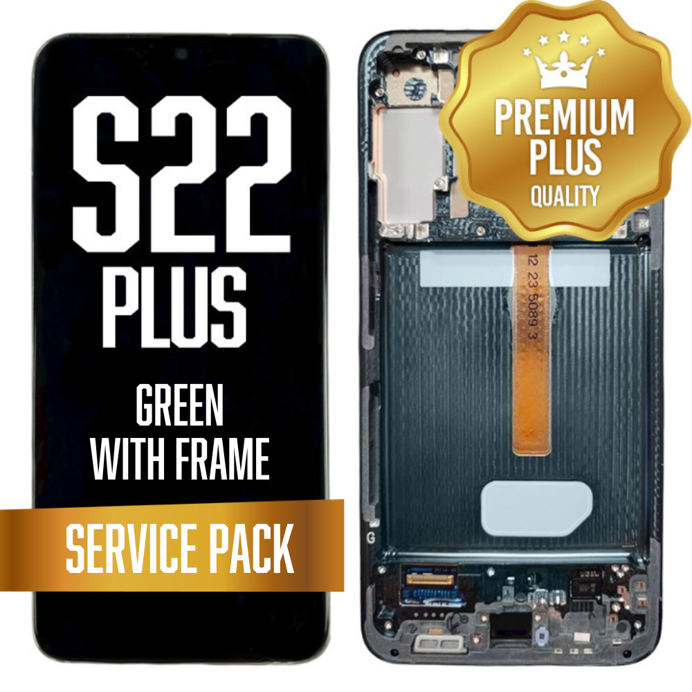 OLED Assembly for Samsung Galaxy S22 Plus With Frame - Green (Service Pack)