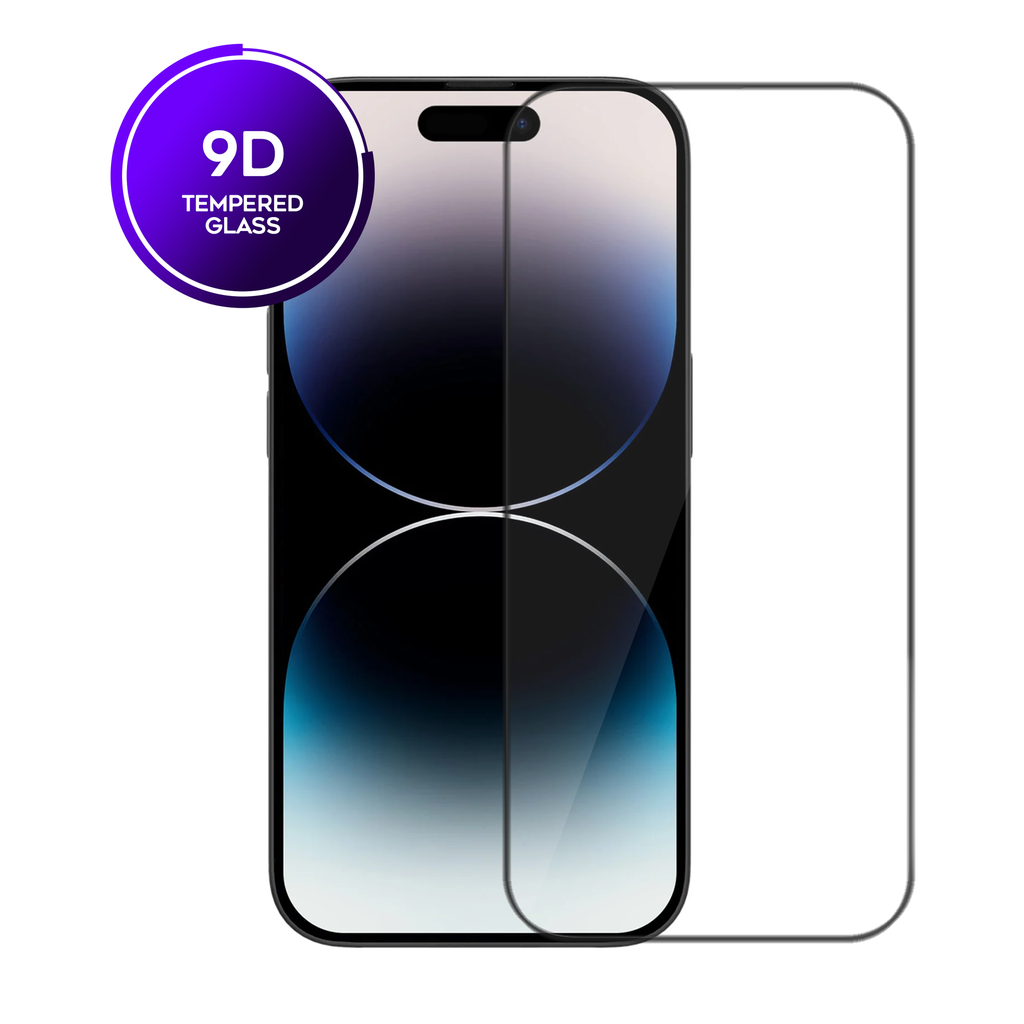 9D Clear Tempered Glass for iPhone 14 Pro Max (6.7") (1 Pc)