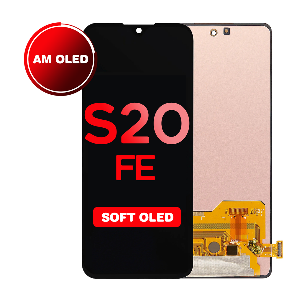 OLED Assembly for Samsung Galaxy S20 FE (G781) 4G/ 5G without Frame - All Colors (Aftermarket - OLED)