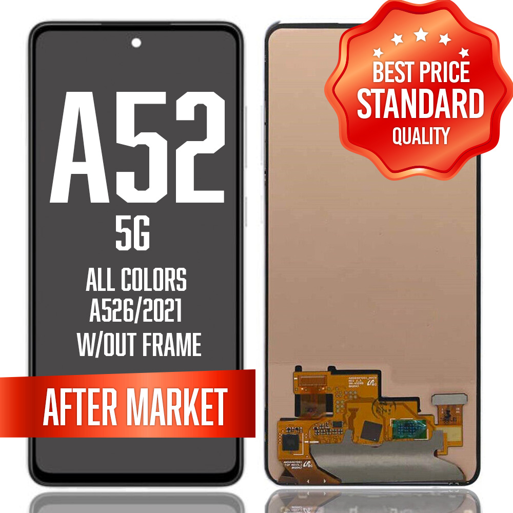 LCD Assembly Without Frame For Samsung Galaxy A52 4G (A525 / 2021) / A52 5G (A526 / 2021) / A52S 5G (A528 /2021) - All Colors (Aftermarket - Incell)