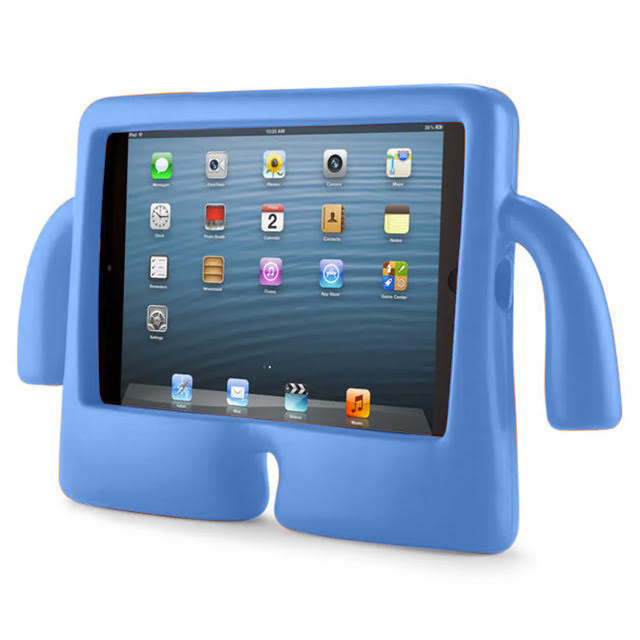 Handle Case for iPad Air 1/Air 2/ 9.7/iPad 5 /iPad 6 - Blue