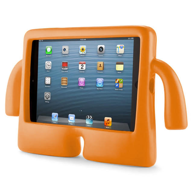 Handle Case for iPad Air 1/Air 2/ 9.7/iPad 5 /iPad 6 - Orange