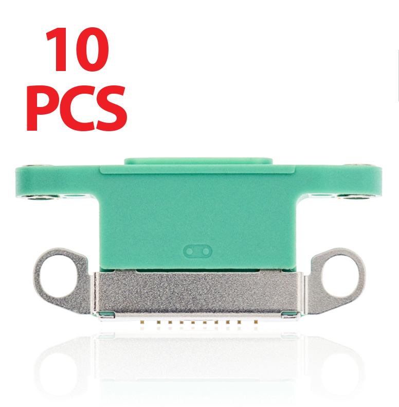 Charging Port Only For iPhone 11 (10 Pack) (Green) (Premium)