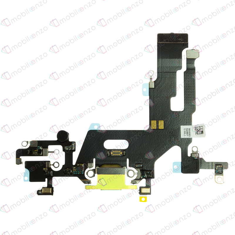 Charging Port Flex Cable For iPhone 11 - Yellow (Aftermarket)