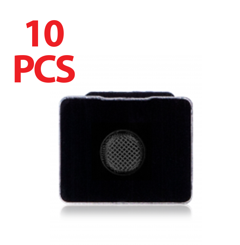 Flash Light / Power Flex Bracket With Microphone Mesh Compatible With Iphone 11 (Black) (10 Pack)