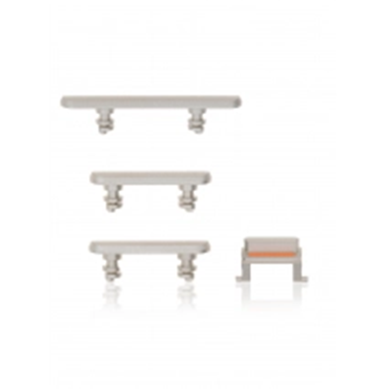 Hard Buttons (Power / Volume / Switch) For iPhone 11 (White) (Premium)