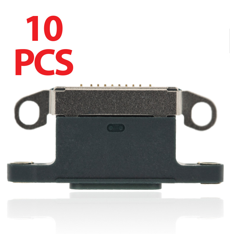 Charging Port Only For iPhone 11 Pro / 11 Pro Max (10 Pack) (Space Gray) (Premium)