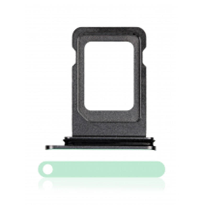Single Sim Card Tray For iPhone 11 Pro / iPhone 11 Pro Max (Midnight Green) (Premium)