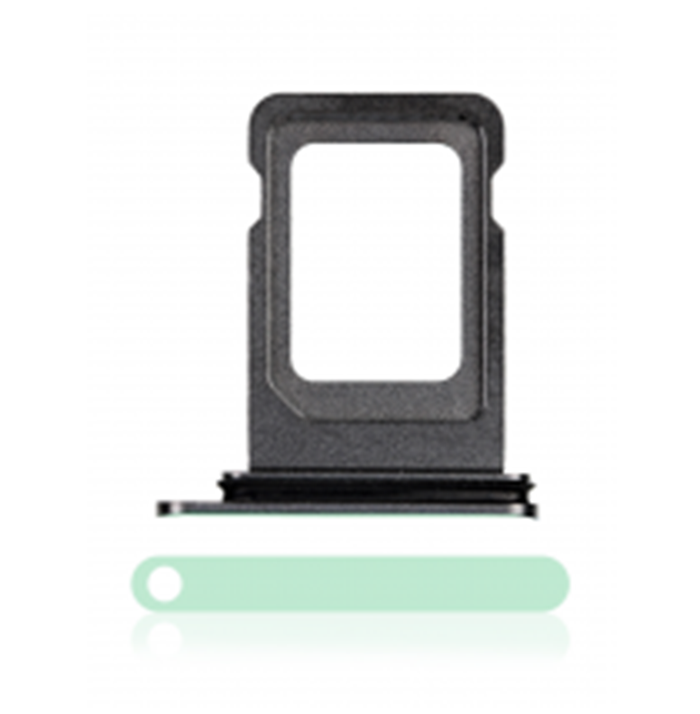 Single Sim Card Tray Compatible With Iphone 11 Pro / Iphone 11 Pro Max (Midnight Green)