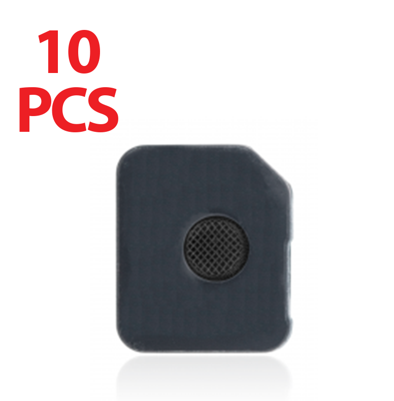 Flash Light / Power Flex Bracket With Microphone Mesh For iPhone 11 Pro Max (10 Pack) (Space Gray) 
