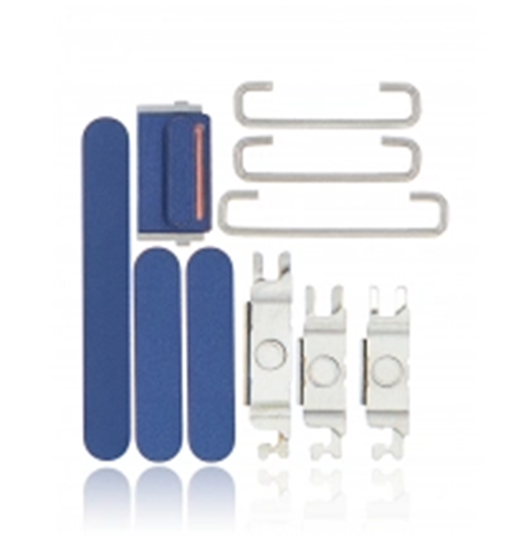 Hard Buttons (Power / Volume / Switch) For iPhone 12 (Blue) (Premium)