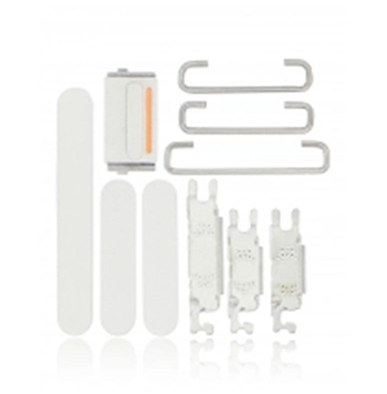 Hard Buttons (Power / Volume / Switch) For iPhone 12 (White) (Premium)