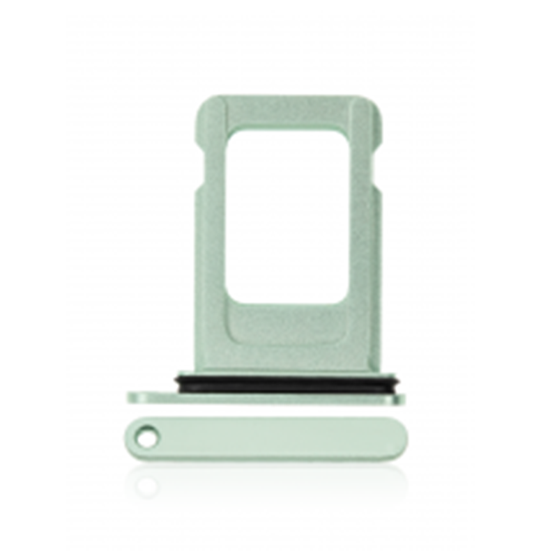 Single Sim Card Tray For iPhone 12 (Green) (Premium)