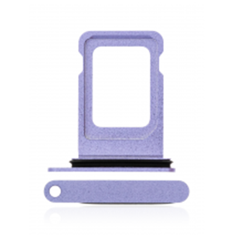 Single Sim Card Tray Compatible With iPhone 12 (Purple)