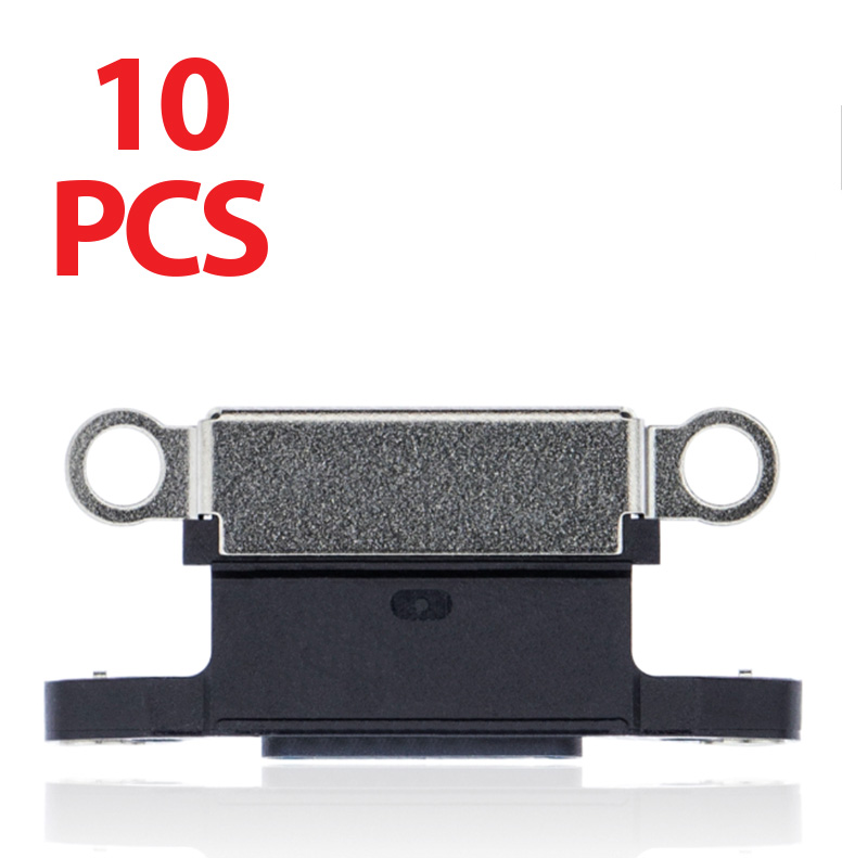 Charging Port Only For iPhone 12 / 12 Pro (10 Pack) (Graphite) (Premium)