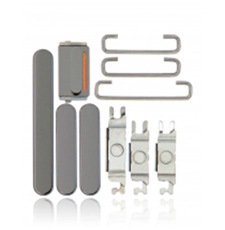 Hard Buttons (Power / Volume / Switch) For iPhone 12 Pro / 12 Pro Max (Graphite) (Premium)