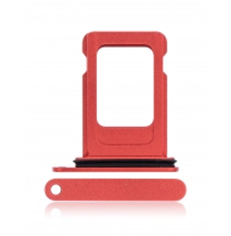 Single Sim Card Tray For iPhone 13 (Red) (Premium)