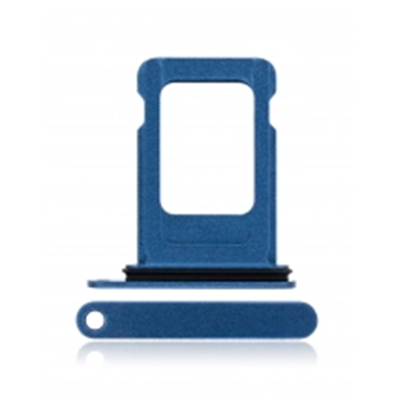 Single Sim Card Tray For iPhone 13 Mini (Blue) (Premium)