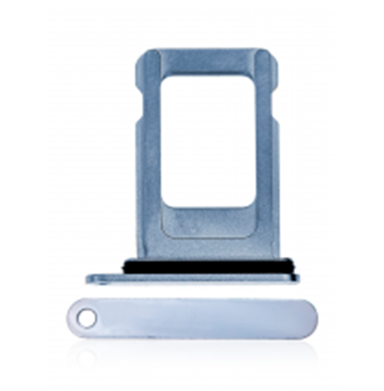 [SP-I13P-SSCT-SBL] Single Sim Card Tray For iPhone 13 Pro / 13 Pro Max (Sierra Blue) (Premium)