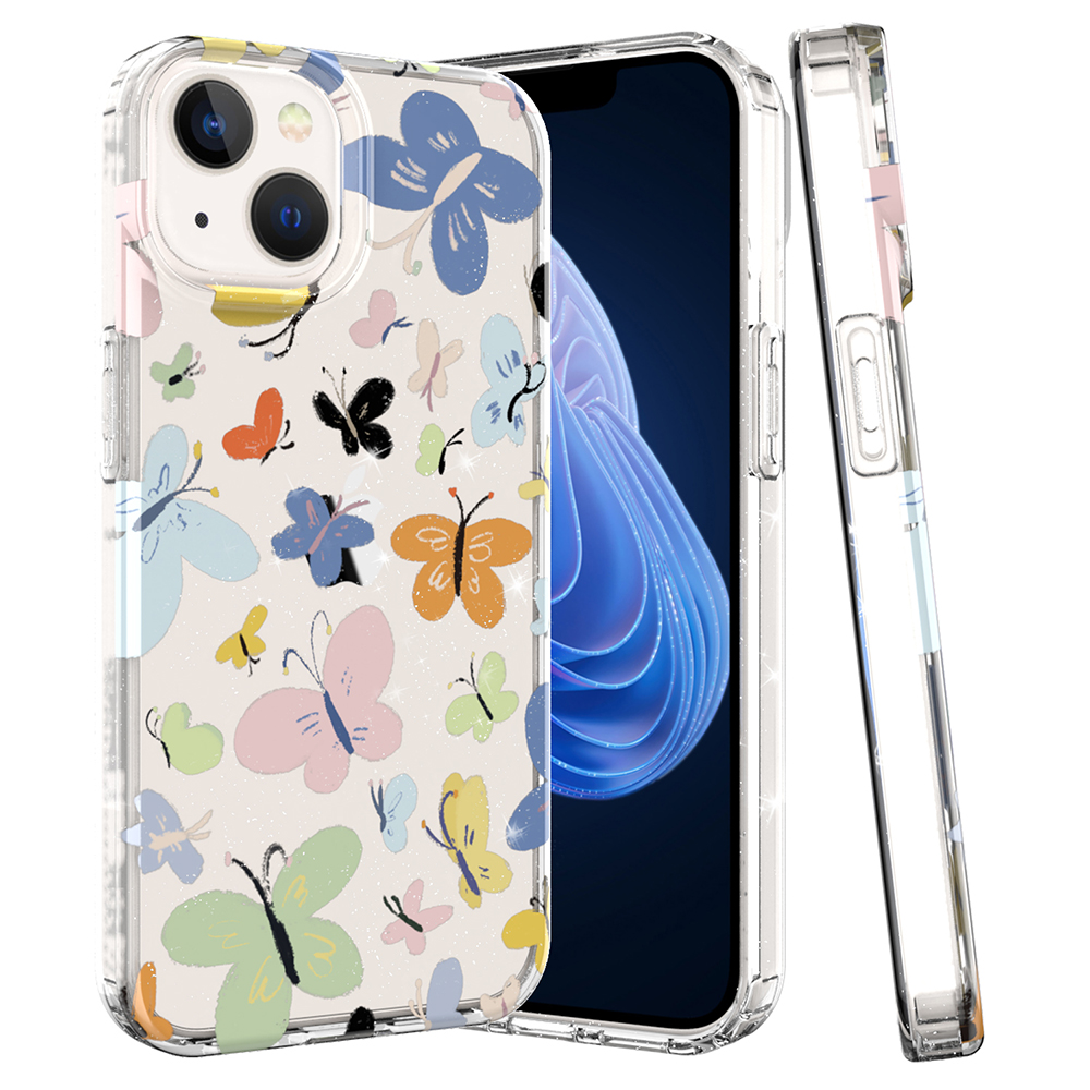 Shiny Design Case for iPhone 14 Plus - R82