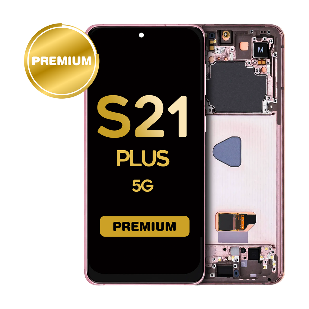 OLED Assembly for Samsung Galaxy S21 Plus 5G (G996) with Frame - Phantom Violet (Premium)