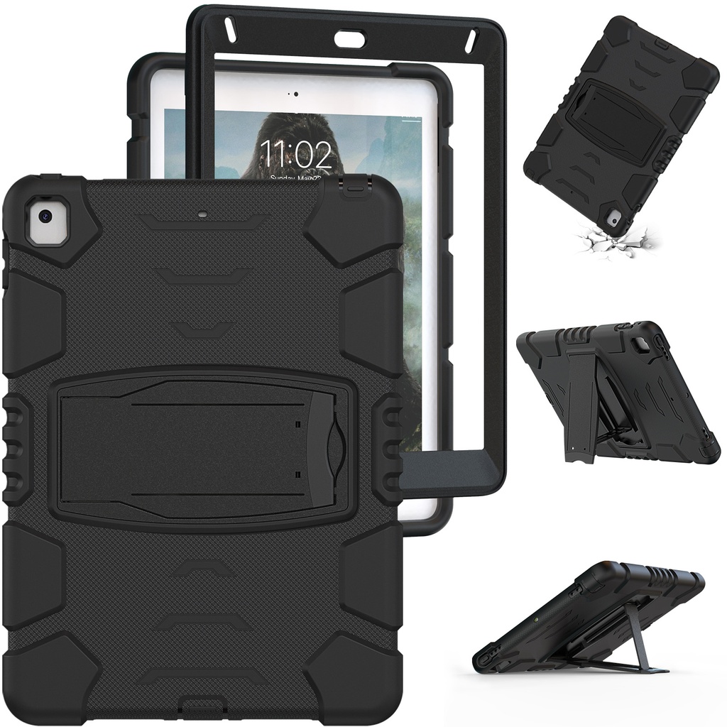 Heavy Duty Rugged Case for  iPad Pro 11/Air 4/5   - Black