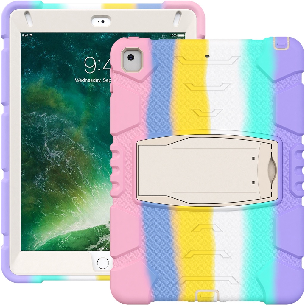 Heavy Duty Rugged Case for iPad Pro 11/Air 4/5 - Colorful