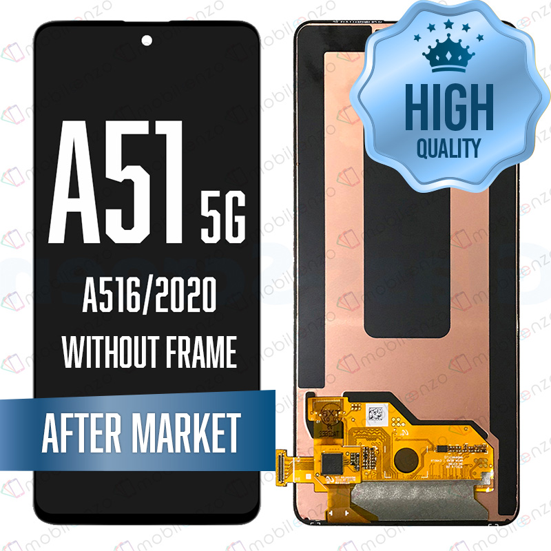 OLED Assembly For Samsung Galaxy A51 5G (A516/2020) Without Frame - All Colors (Aftermarket - OLED)