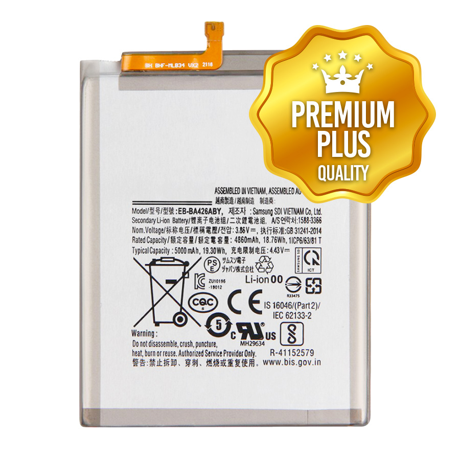 Battery For Samsung Galaxy A72 (A725) / A72 5G (A726) / A42 5G (A426) / A32 5G (A326) (EB-BA426ABY) (Ground Shipping Only)