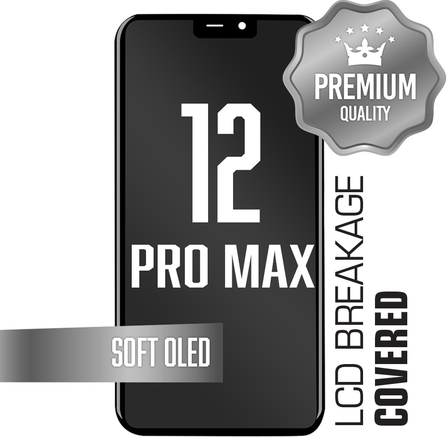 OLED Assembly for iPhone 12 Pro Max (Premium Quality Soft OLED)