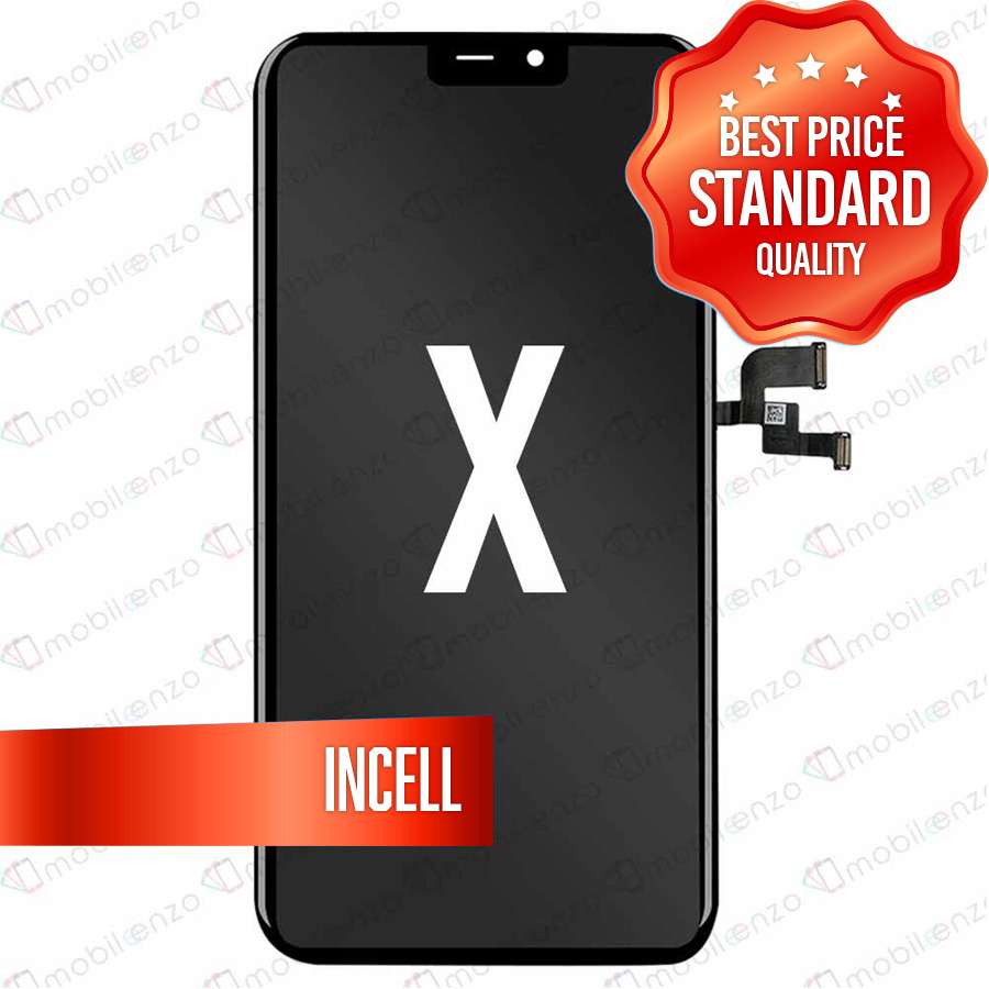 LCD Assembly for iPhone X (Standard Quality, Incell)