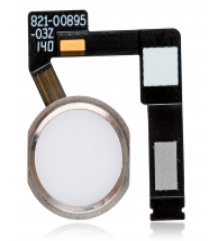 Home Button With Flex Cable For iPad Pro 12.9" 2nd Gen (2017) (Silver) (Premium)
