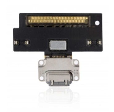 Charging Port Flex Cable Compatible For iPad Pro 10.5" (Soldering Required) (White)