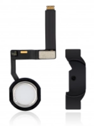 Home Button With Flex Cable For iPad Pro 9.7" (Premium) (Silver)
