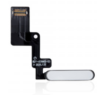 Power Button Flex Cable For iPad Air 4 / 5 (Aftermarket) (Silver)