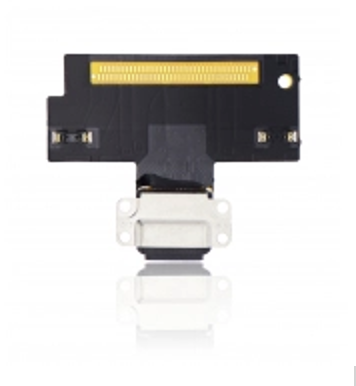 Charging Port Flex Cable For iPad Air 3 (Soldering Required) (Aftermarket) (Black)