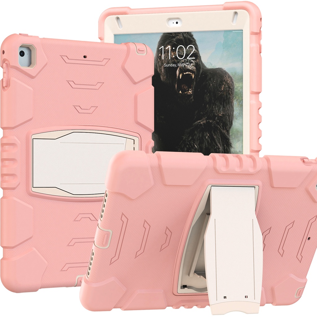 Heavy Duty Rugged Case for iPad 11 (2025) / iPad 10 (2022)  - Pale Rose