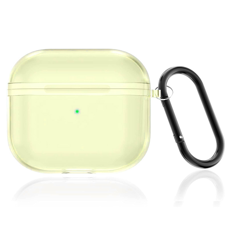 Soft Clear Protective Case for AirPods Pro (1st Gen) TPU - Yellow