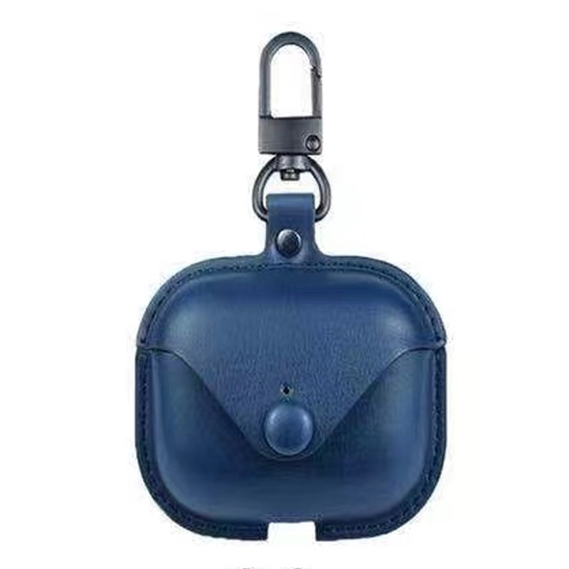 Leather Bag Case for AirPods (3rd Gen) - Blue