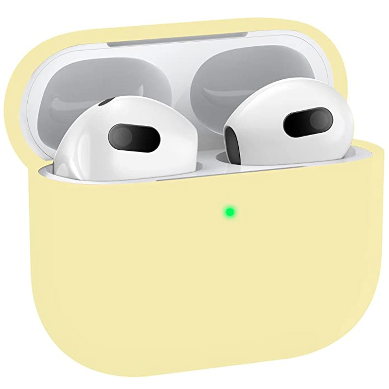 Premium Silicone Case for AirPods (3rd Gen) - Yellow