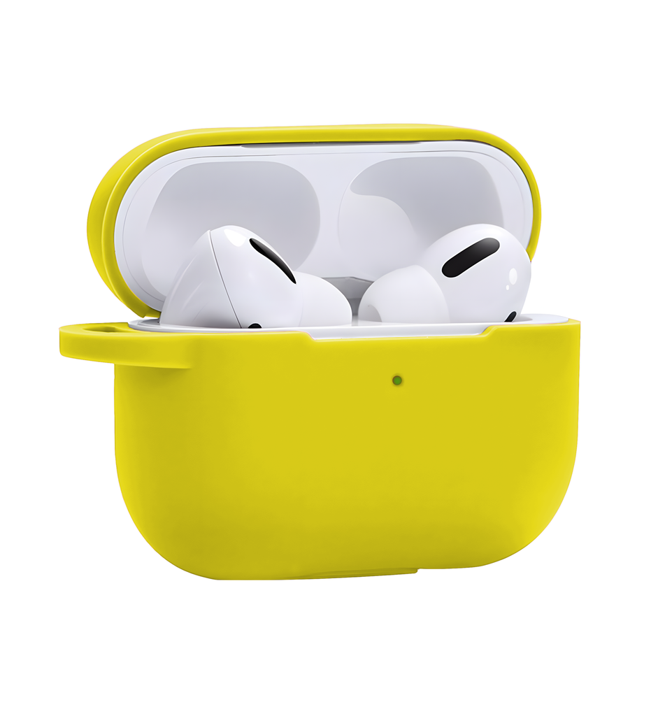 Premium Silicone Case for AirPods Pro (2nd Gen) - Yellow