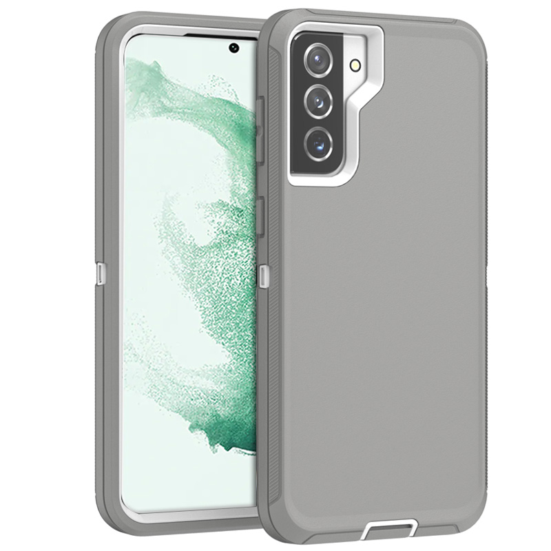 DualPro Protector Case for Galaxy S23 Ultra - Gray & White