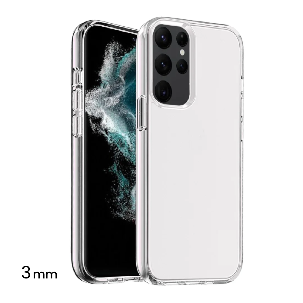 Transparent Color Case for Galaxy S23 Ultra - Clear