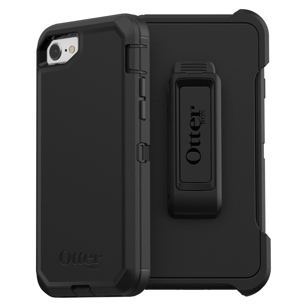 Otterbox - Defender Case For Apple Iphone Se 2022  /  Se 2020  /  8  /  7 - Black