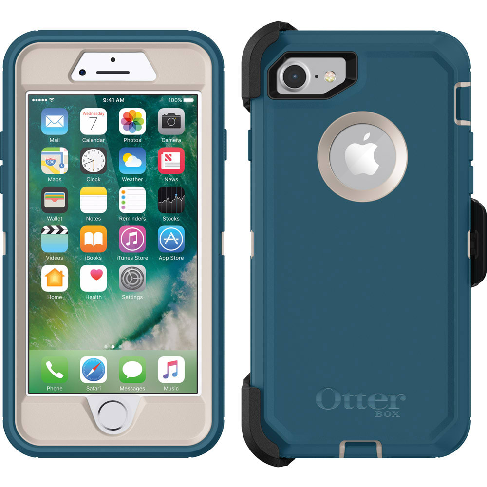 Otterbox - Defender Case For Apple Iphone Se 2022  /  Se 2020  /  8  /  7 - Big Sur