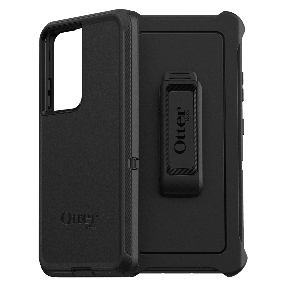 Otterbox - Defender Case For Samsung Galaxy S21 Ultra 5g - Black