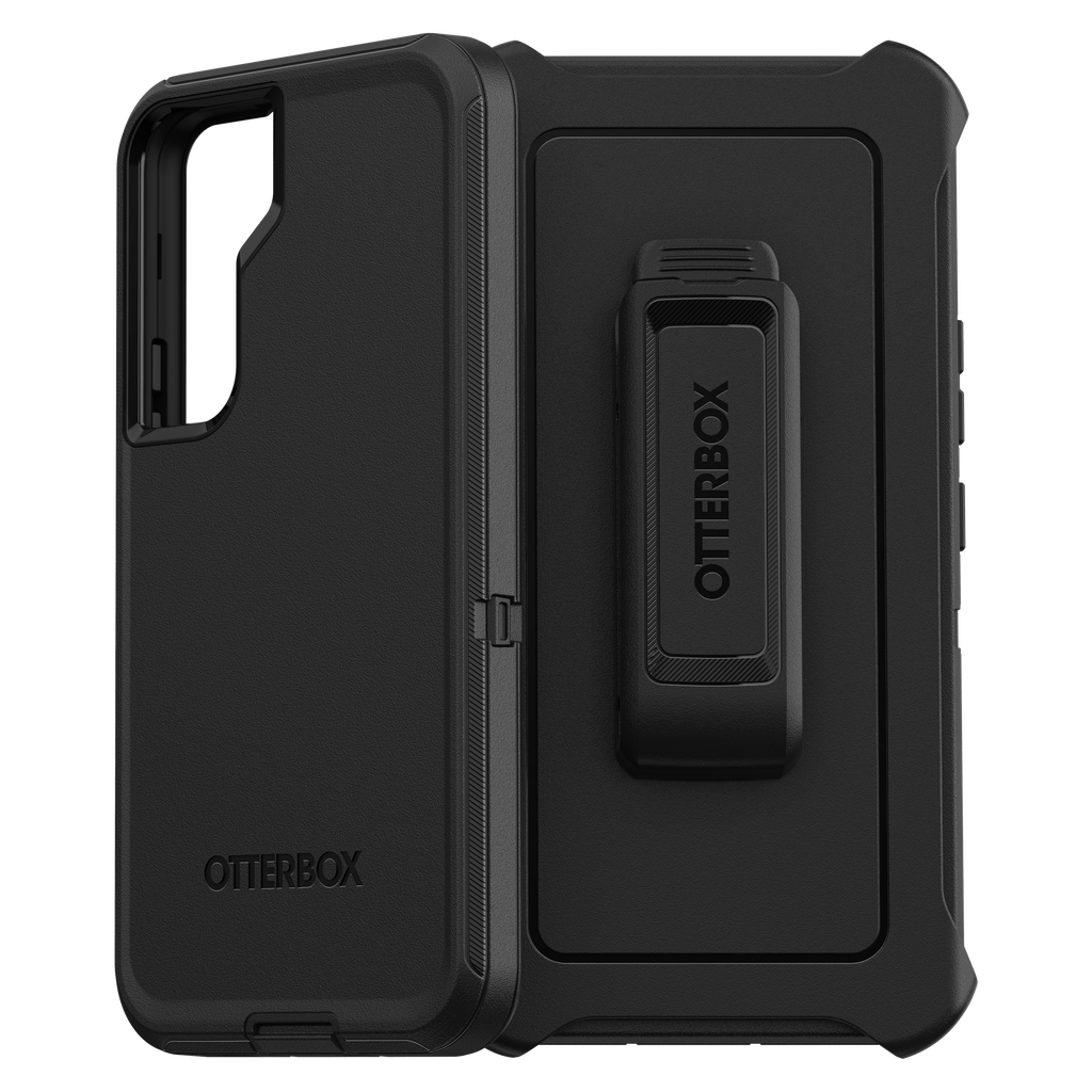 Otterbox - Defender Case For Samsung Galaxy S22  - Black