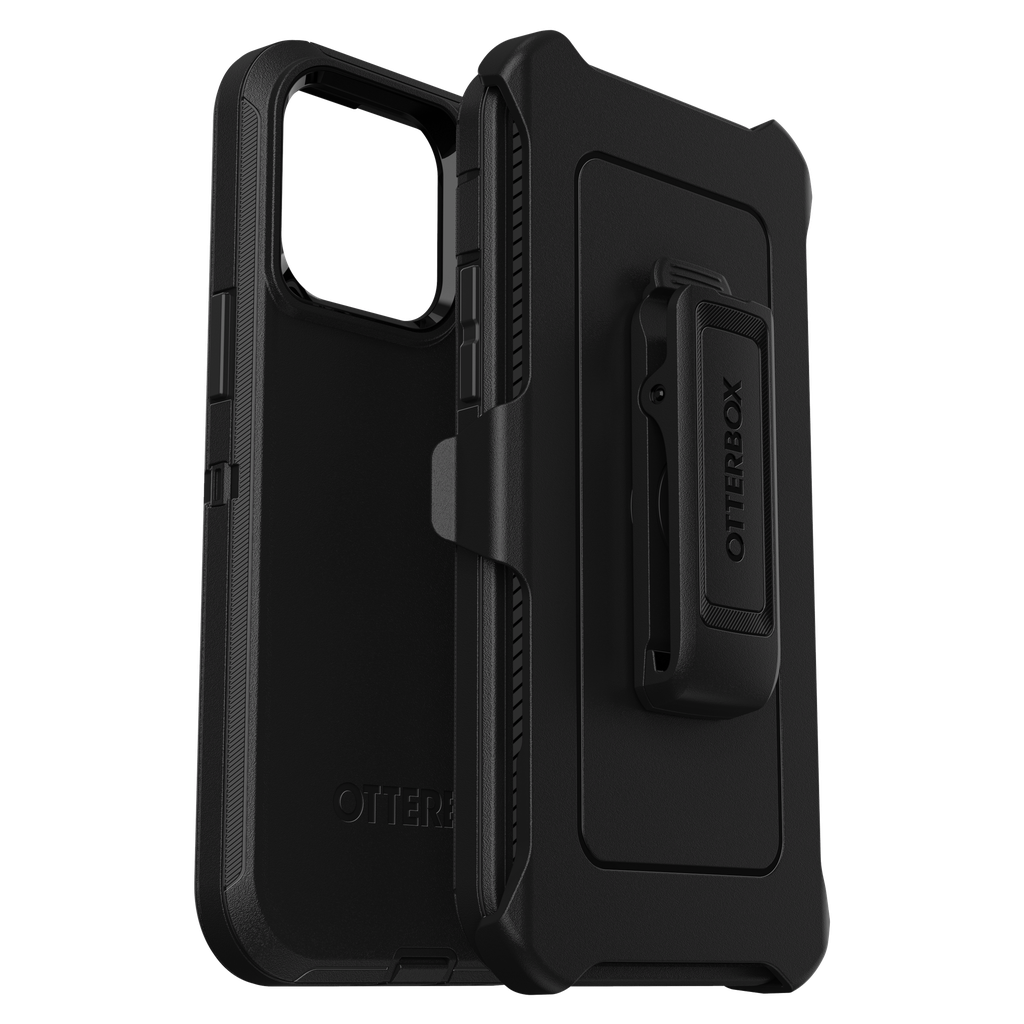 Otterbox - Defender Case For Apple Iphone 14 Pro Max  - Black