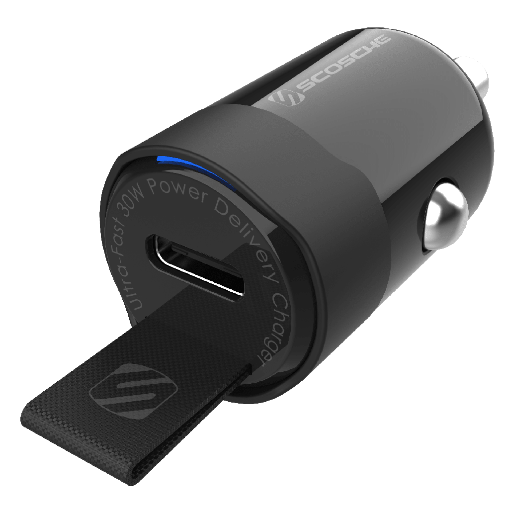 Scosche - Powervolt Fast Charge Usb C Car Charger 30w - Black
